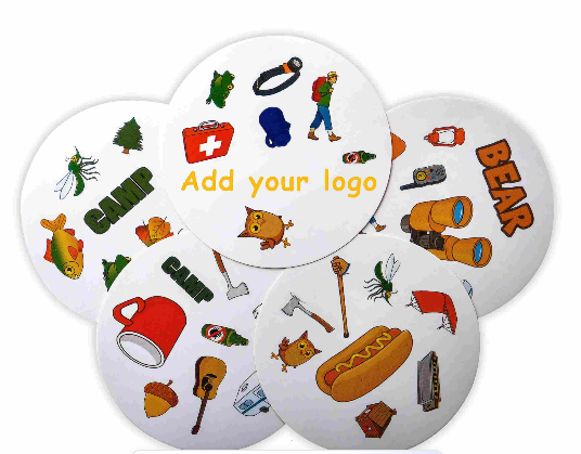 Производитель печати на заказ, партия, играющая на бумажной карточке для семейной пары