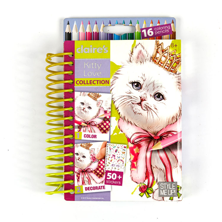 Sketch Book - Спиральная книга Cute Cat