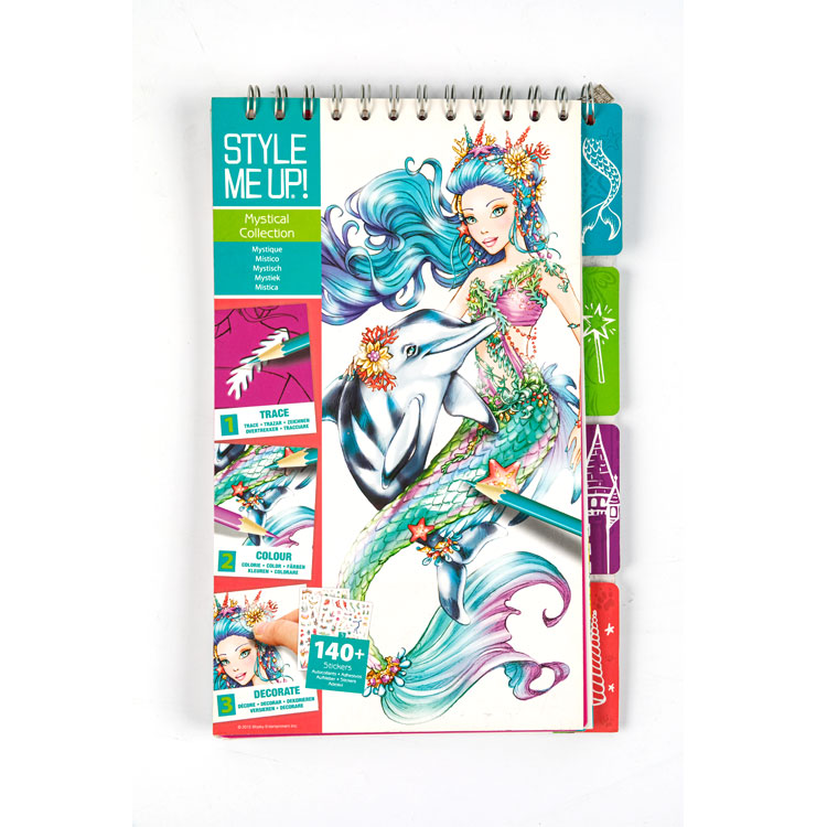 Sketch Book-Top Спиральная книга Nice Mermaid